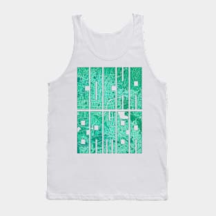 Cochabamba, Bolivia City Map Typography - Watercolor Tank Top